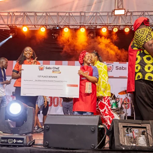 Sabi Chef contestant cooking street food